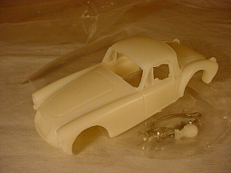 Slotcars66 MGA Hardtop 1/32nd scale resin slot car body  
